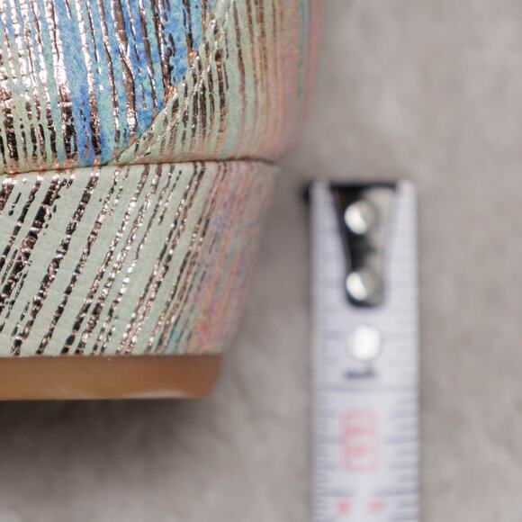 Alex Marie Rainbow Gold Metallic Peep Toe Wedges Womens Size 8 NEW - Picture 12 of 16